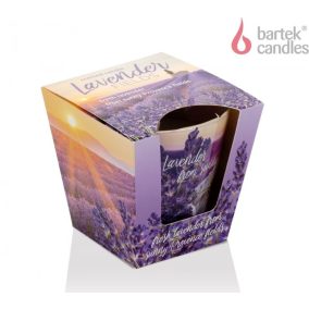Bartek Lavender Fields poharas illatgyertya 115g