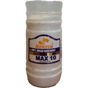    Kerzen MAX10 hosszú égésű kegyeleti mécses betét 19 db - 3 nap égési idő