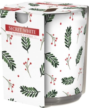 Poharas illatgyertya Secret White