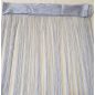 zsinór függönyök ezüst színben