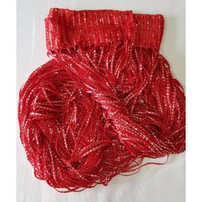   Piros szalagfüggöny 100x200 cm – modern térelválasztó ajtó- és ablakdekoráció